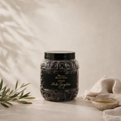 İzzettinbey Sele Siyah Zeytin 1 KG 